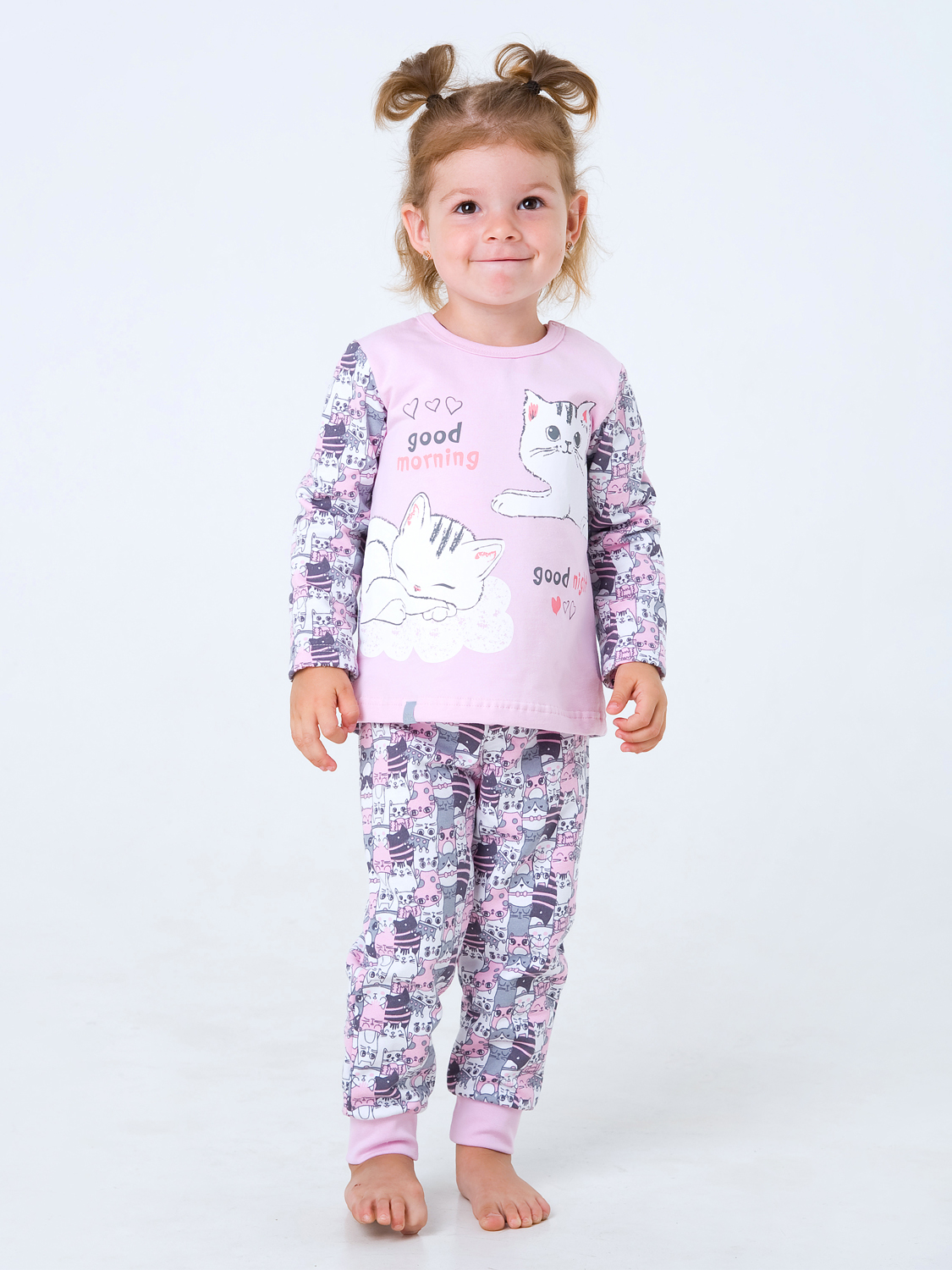 Пижама для девочки, арт. 104201, возраст от 1 до 1,5 лет