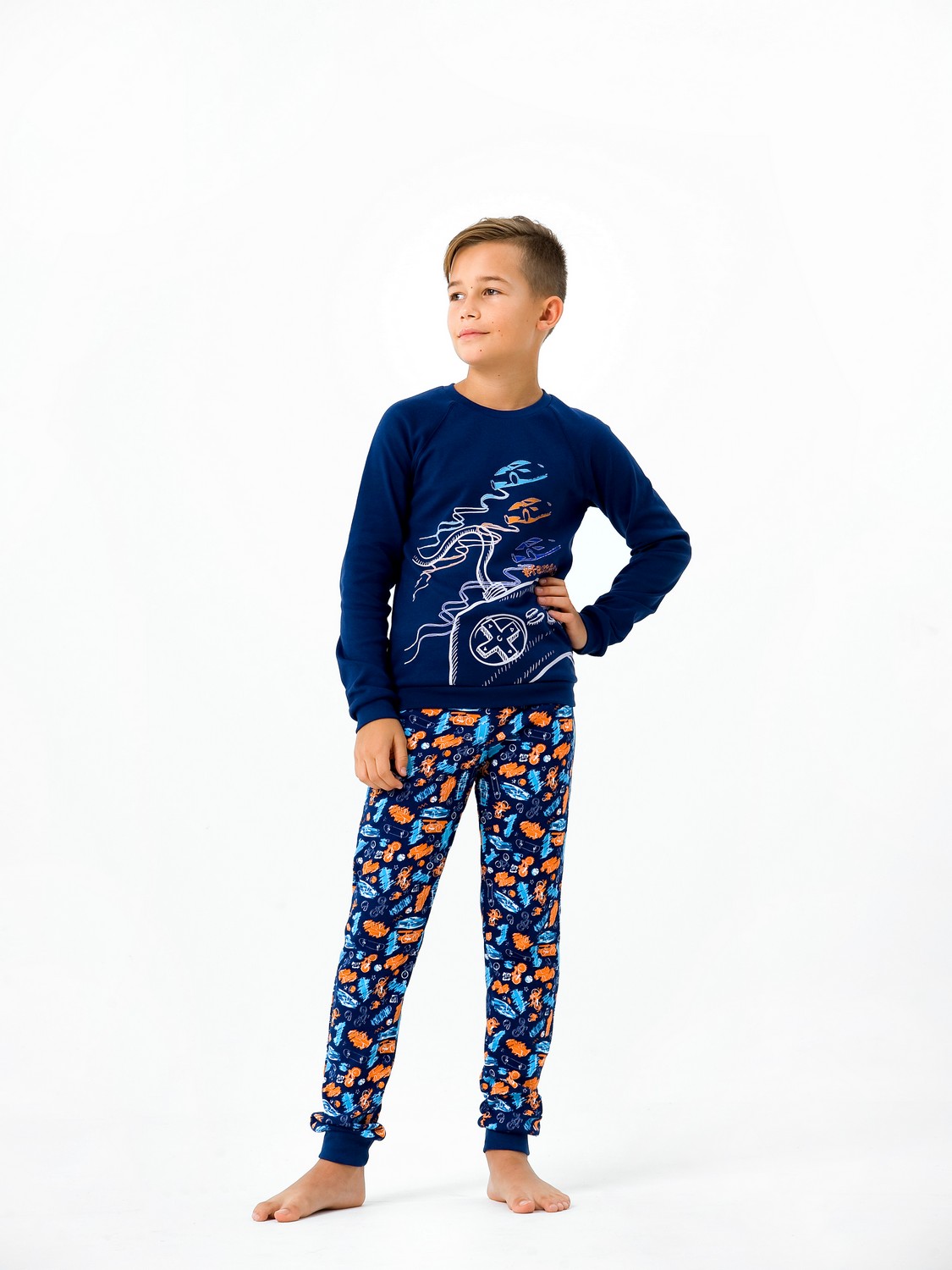Пижама для мальчика, арт.104255, возраст от 1 до 1,5 лет