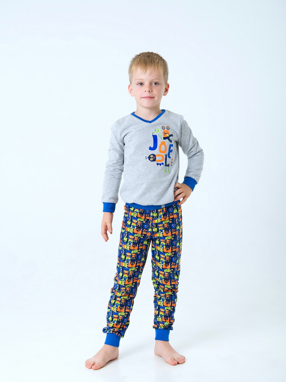Пижама для мальчика, арт. 104419, возраст от 7 до 10 лет