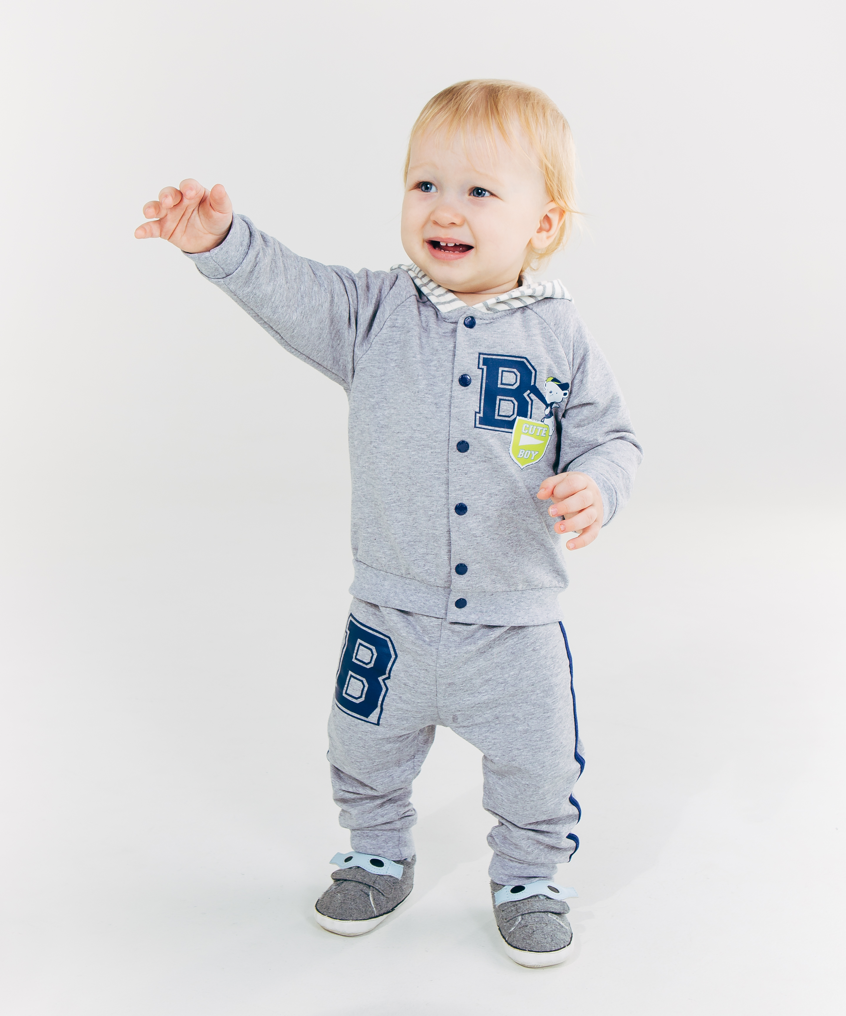 Комплект (куртка+брюки) для мальчика, арт. 117193, возраст от 6 до 18 месяцев