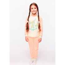 Пижама для девочки, арт. 104365, возраст от 2 до 6 лет