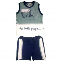 Комплект для мальчика, майка+шорты, арт.9243 возраст 12 месяцев