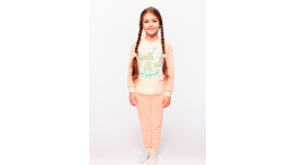 Пижама для девочки, арт. 104365, возраст от 2 до 6 лет