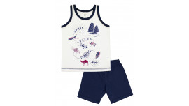 Пижама для мальчика, арт. 104381, возраст от 2 до 6 лет