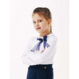 Блуза для девочки длинный рукав, арт. 114646 возраст от 6 до 10 лет