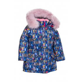 Термокуртка для девочки, арт. 32-ЗД-19, возраст от 1 до 4 лет