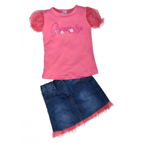 Комплект для дівчинки (футболка+спідниця), арт. MK019, від 4 до 8 років